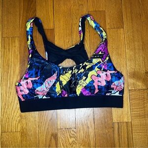 Koral x kappa sport racerback bra. Size small.